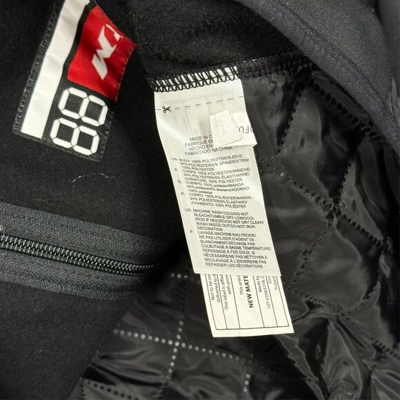 CCM Guelph Storm OHL Full Zip Up Quilted Track Jacket Windbreaker Black Small - Picture 8 of 8